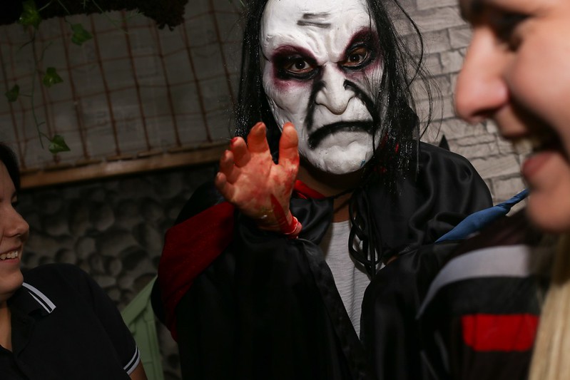 Тыквенные фонари и декорации для квеста на Хэллоуин в Tver