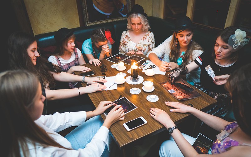 Хэллоуинская вечеринка с мистической атмосферой в Tver