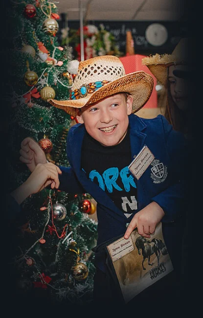 Новый год в школе в Твери.